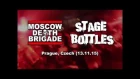 Olaf of Stage Bottles rapping with Moscow Death Brigade - Твои Карты Биты, Prague 13.11.15
