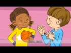 Let's play basketball. Badminton. (Suggestion/Sports) - Rap for Kids - English song with lyrics
