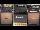 Hiwatt Vs Marshall - DR103 Vs Plexi