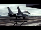 Взлет и посадка на авианосец (МиГ-29К, Ка-27)