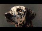 DRAWING A REALISTIC DALMATIAN WITH PASTEL