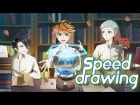The Promised Neverland - Emma Ray Norman Manga Art Speed Drawing | Обещанный Неверленд Манга Арт