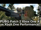 PUBG Xbox One X vs Xbox One Patch 2 Frame-Rate Test