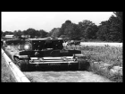 Comparison tests between British Centaur Cromwell tank and US M-4 tank at the Abe...HD Stock Footage