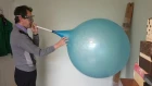Take 2, blowing up a 36" long neck crystal balloon (to burst)