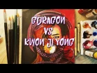 G-Dragon VS Kwon Ji-yong (권지용) With Acrylic Paints (Speed Edit )