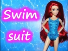 How to make Basic Doll Clothes - Swimsuit for Dolls
