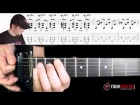 How To Play Master of Puppets by Metallica #1 Guitar Lesson & TAB