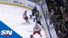 Nikita Kucherov Smashes Markus Nutivaara Into Boards After Tripping Him