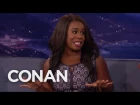 Uzo Aduba’s Awkward Marathon Fan Encounter  - CONAN on TBS