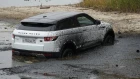 Спасение Range Rover из западни