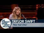 Taylor Swift Debuts "New Year's Day"