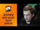 VP at the Boston Major: Interview with Alexey "Solo" Berezin
