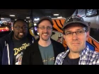 Arcade games! - James, Doug, Andre at Galloping Ghost