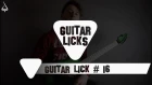 Guitar Lick # 16  (Rock/Pop Punk)