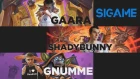 Gaara, Shady Bunny, Gnumme in an intellectual HS show SIGame. Season 4, Episode 3.