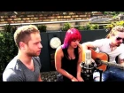 Freak On A Leash - Acoustic LIVE Cover - Chloe Boleti & Damien Kavanagh (The Roof Sessions)