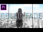 Adobe Premiere Pro: COLOR to Black & White Fade Effect (CC 2017 Tutorial) (Justin Bieber 2U Video)