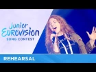 Zena Donnelly - Bríce Ar Bhríce (Ireland) - First Rehearsal - Junior Eurovision 2016