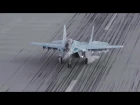 Кадры ювелирной посадки новейшего истребителя МиГ-35