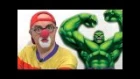 Клоун Дима и супер герои: Халк,Человек-паук... Car Clown & Super Heroes Hulk, Spider man...