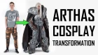 Arthas cosplay transformation | Warcraft | Перевоплощение в Артаса