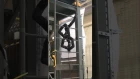 Ladder Climbing with the Snake Robot