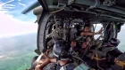 Тренировочный прыжок PJ в воду с вертолета UH-60 Black Hawk