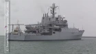 Британський військовий корабель HMS Echo пришвартувався біля причалу порту Одеси