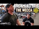 JAY CUTLER TRAINS BACK & BIS AT THE MECCA-CAMEOS WITH MR. O SHAWN RHODEN, JOEY SWOLL & CHRIS CORMIER