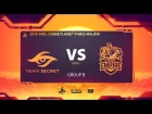 Team Secret vs Team Empire, MDL Disneyland® Paris Major, bo3, game 1 [Ark & Mila]