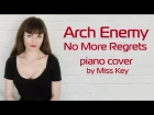 Arch Enemy - No More Regrets - piano cover by Miss Key - Piano tribute to Arch Enemy