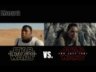 THE LAST JEDI Side-By-Side W/ THE FORCE AWAKENS
