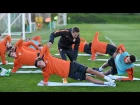 Shakhtar in Spain. The opening training session in La Mange