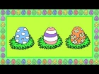 Deutsch lernen: Ostereier, Adjektive und Farben - ein Spiel zu Ostern