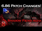 6.86 Patch Changes Dota 2 - Shadow Fiend Aghanim's Scepter Update!