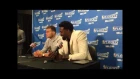 DeAndre Jordan walks out on reporters laughing when asked about early hack-a-DJ strategy in Game 4