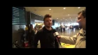 ESCKAZ in Stockholm: Meeting Sergey Lazarev (Russia) in Arlanda Airport