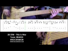 Bass lesson (tutorial/tabs) 30 Seconds to Mars - This is War (Rocknmob)