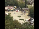 Ливневый паводок в Туапсе, 24.10.2018| Flood in Tuapse, Russia, october 24, 2018