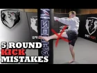 5 Common Muay Thai Roundhouse Mistakes: Perfect Your Kick
