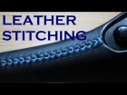 Color Stitching a Leather Shifter