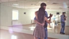 Alexander and Antonina. Zouk practice. (Lean On & On)