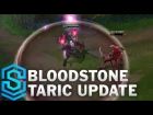Bloodstone Taric (2016) Skin Spotlight - Pre-Release - League of Legends