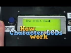 How a Character LCD works Part 1