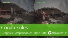 Conan Exiles - Comparaison graphique & Frame-rate Test Xbox One X / Xbox One