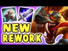 THE BEST JUNGLER EVER | NEW WARWICK REWORK JUNGLE SPOTLIGHT | 1-SHOT ULTIMATE 20 KILLS  - Nightblue3