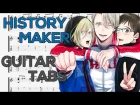 Yuri on Ice - History Maker (Opening) Guitar Tutorial | Guitar Lesson + TABS