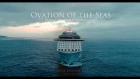 空拍 Aerial 4K - 海洋讚禮號 Ovation of the Seas From Above In Keelung, 2017
