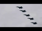 Репетиция воздушной части парада Победы в Ростове (Истребители)